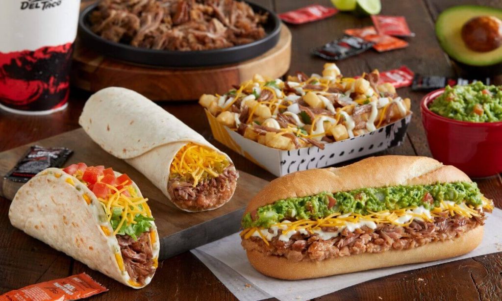 Del Taco Menu with prices specials and bestsellers