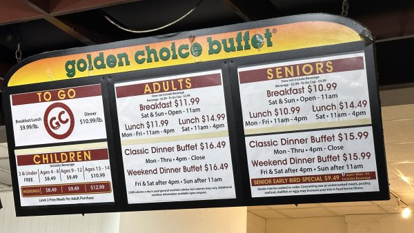 golden corral menu prices pictures updated 2024